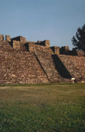 mayan pyramid chichen Vintage A4 Photo Print