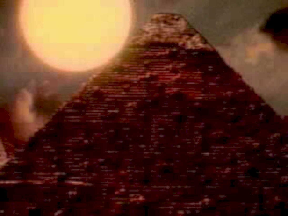 mayan pyramid chichen1980s 1990s A4 Photo Print