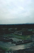 mayan ruins palenque Vintage A4 Photo Print