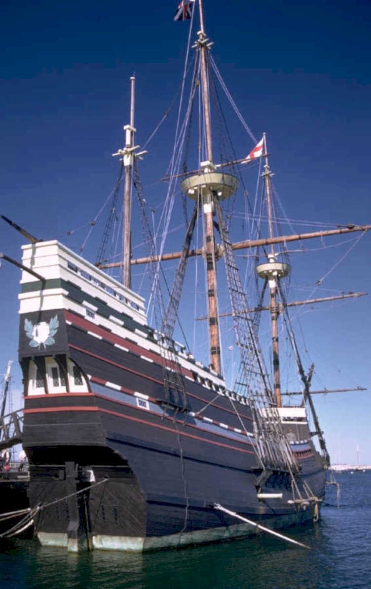 mayflower dock rigging 1980s 1990s A4 Photo Print