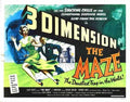 maze 1953  03 film star poster A4 Photo Print