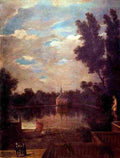mazo A Retiro Pond Art A4 Photo Print
