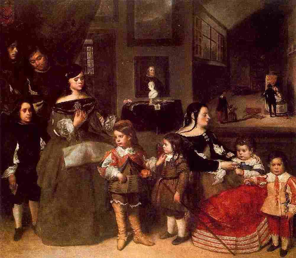 mazo Artist s Family Art A4 Photo Print