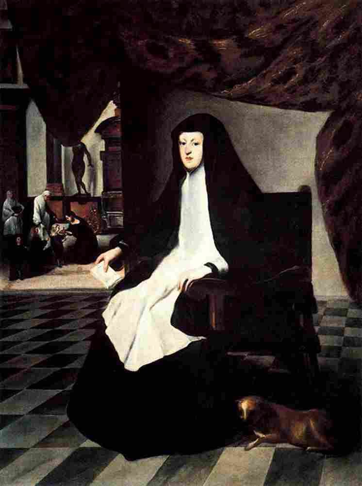mazo Dona Maria of Austria Art A4 Photo Print