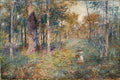 mccu Girl in Forest Art A4 Photo Print
