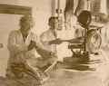 meat cutting machine Vintage world war A4 Photo Print