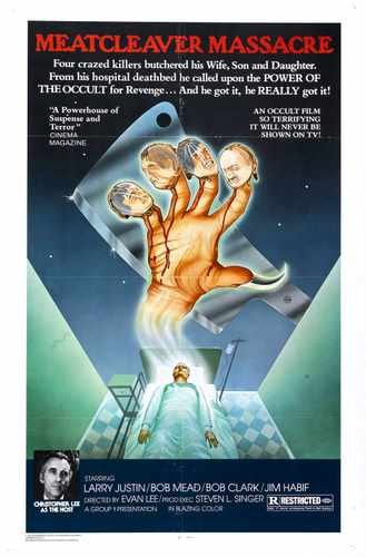 meatcleaver massacre  01 film star poster A4 Photo Print