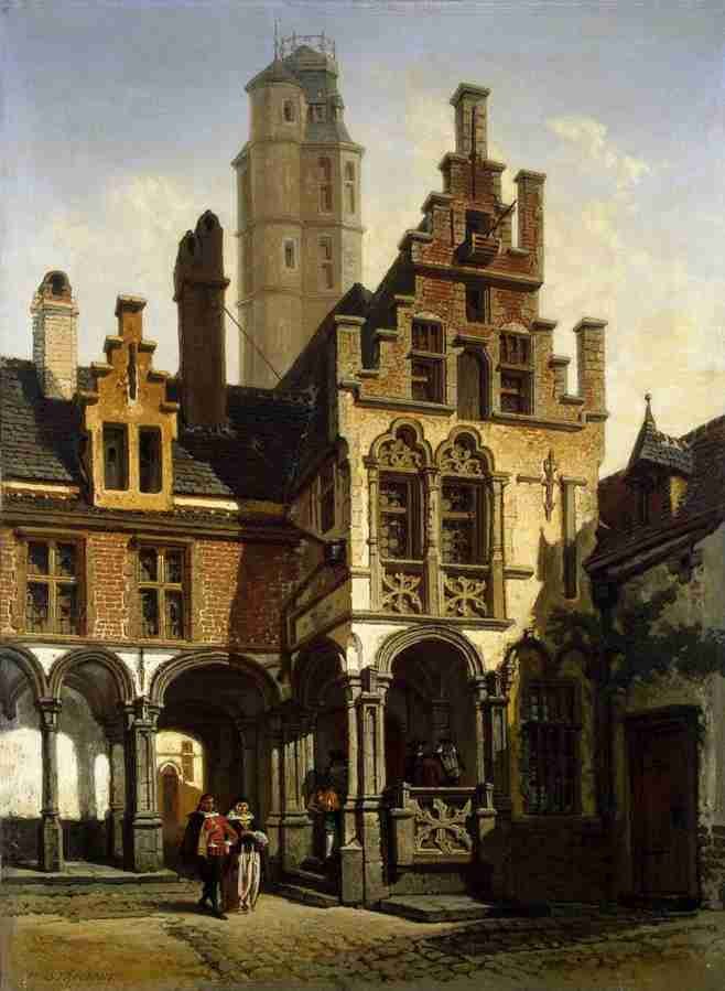 mechelen Art A4 Photo Print