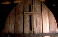 medieval doorway cross Vintage A4 Photo Print
