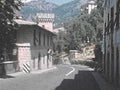 medieval road village1980s 1990s A4 Photo Print