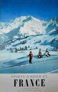 megeve doumic 1967 6 Advert A4 Photo Print