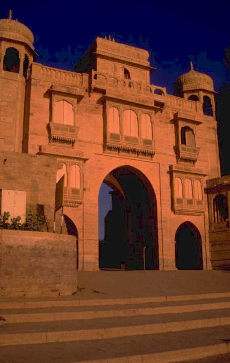 mehrangarh gateway sunset 1980s 1990s A4 Photo Print