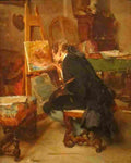 meissonier a painter Art A4 Photo Print