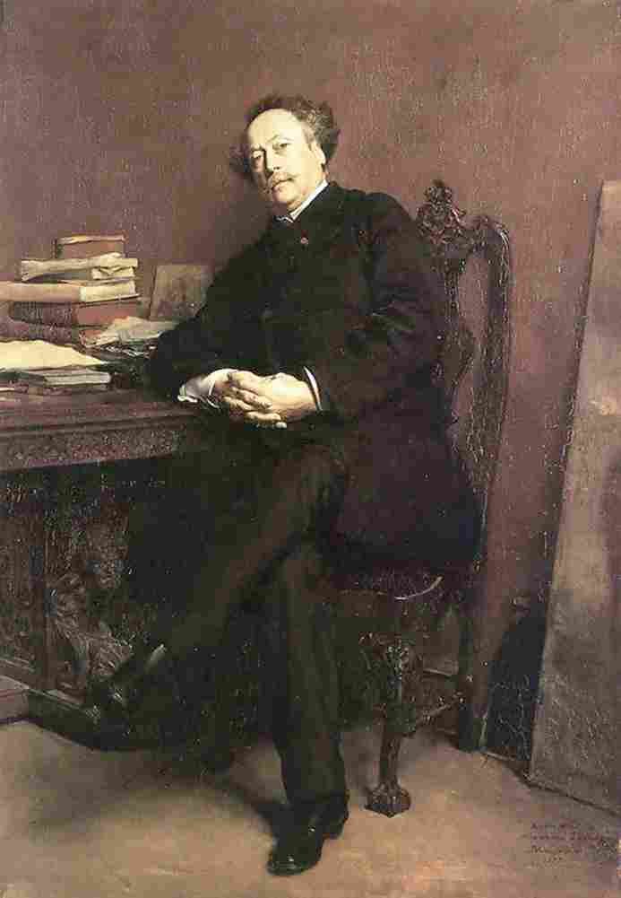 meissonier alexandre dumas Art A4 Photo Print