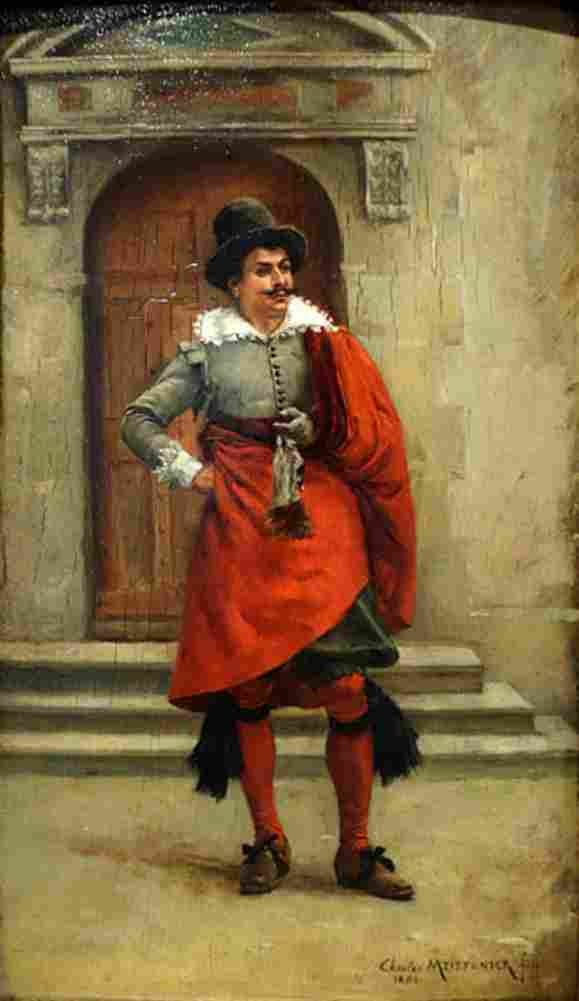 meissonier cavalier Art A4 Photo Print