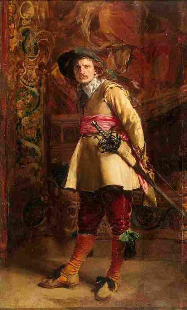 meissonier musketeer Art A4 Photo Print