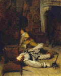 meissonier the end of the game Art A4 Photo Print