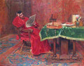meissonier the philosopher Art A4 Photo Print