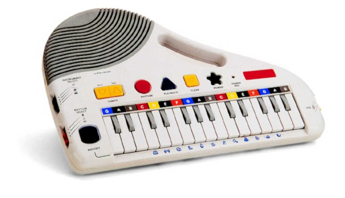 melody maker keyboard1980s 1990s A4 Photo Print