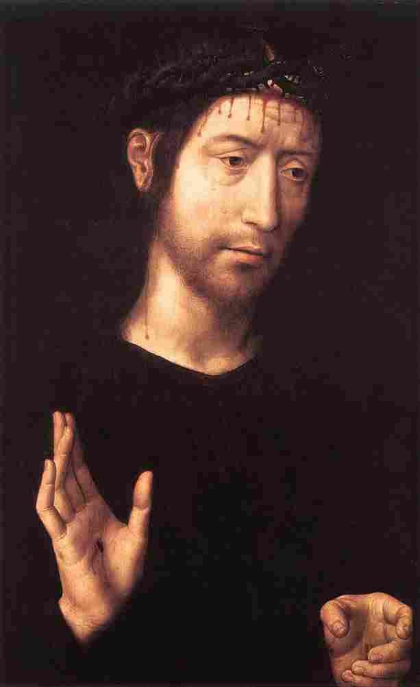 memling man of sorrows Art A4 Photo Print