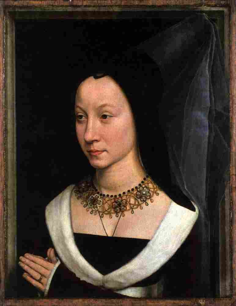memling maria maddalena baroncelli Art A4 Photo Print