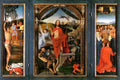 memling triptych of the resurrection Art A4 Photo Print