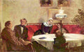 men Evening Party Art A4 Photo Print