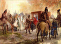 men Hussars Bring to a Polish Family main Art A4 Photo Print
