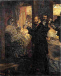 men In the Opera House Art A4 Photo Print