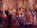 men In the White Hall Art A4 Photo Print