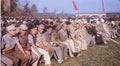 men flags group Vintage world war A4 Photo Print