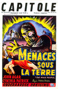 menaces sous la terre belge Advert A4 Photo Print