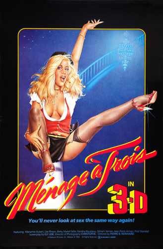 menage a trois  01 film star poster A4 Photo Print
