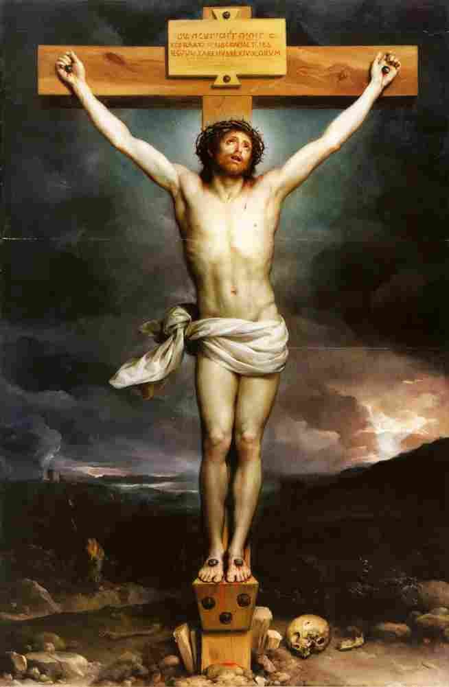 mengs christ on the cross Art A4 Photo Print