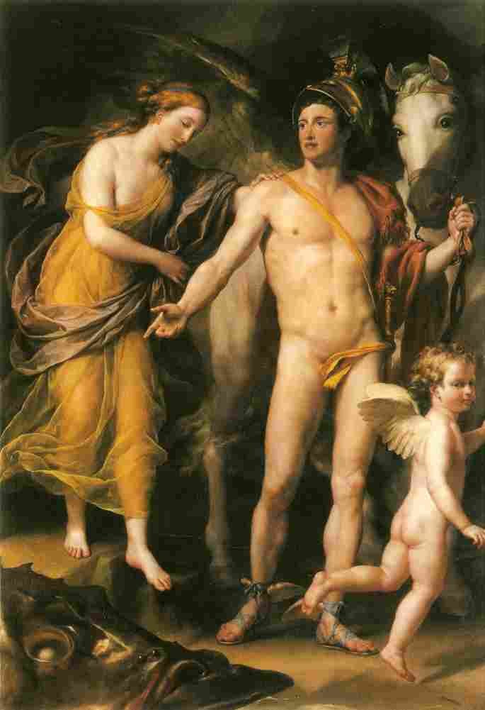 mengs perseus frees andromeda Art A4 Photo Print