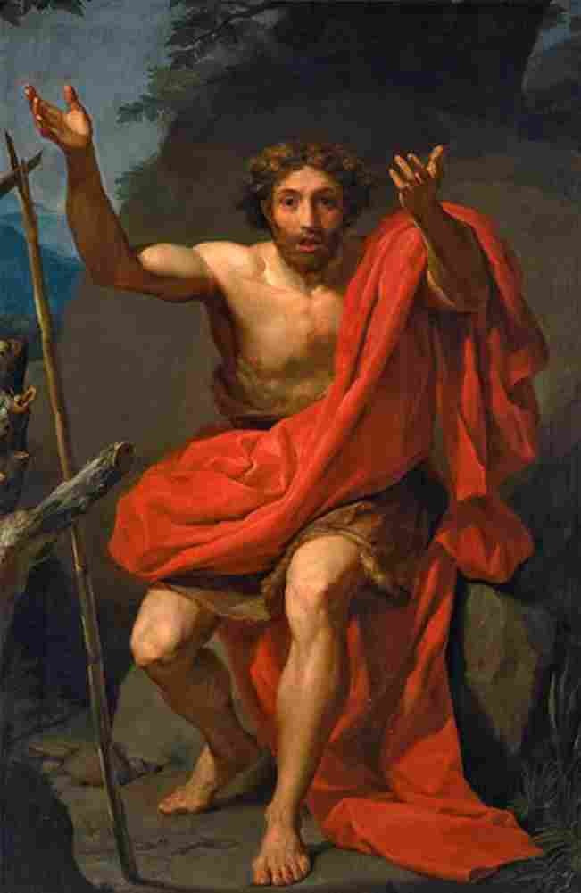 mengs saint john the baptist Art A4 Photo Print