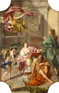 mengs the triumph of history over time Art A4 Photo Print