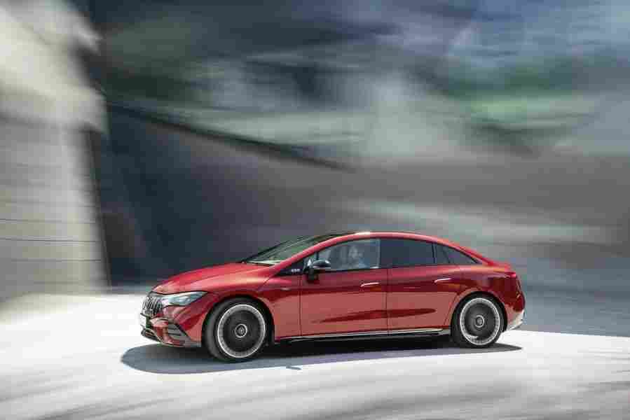 mercedes amg eqe 2022 7238 34 Car A4 Photo Print