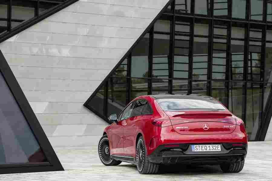mercedes amg eqe 2022 7238 40 Car A4 Photo Print
