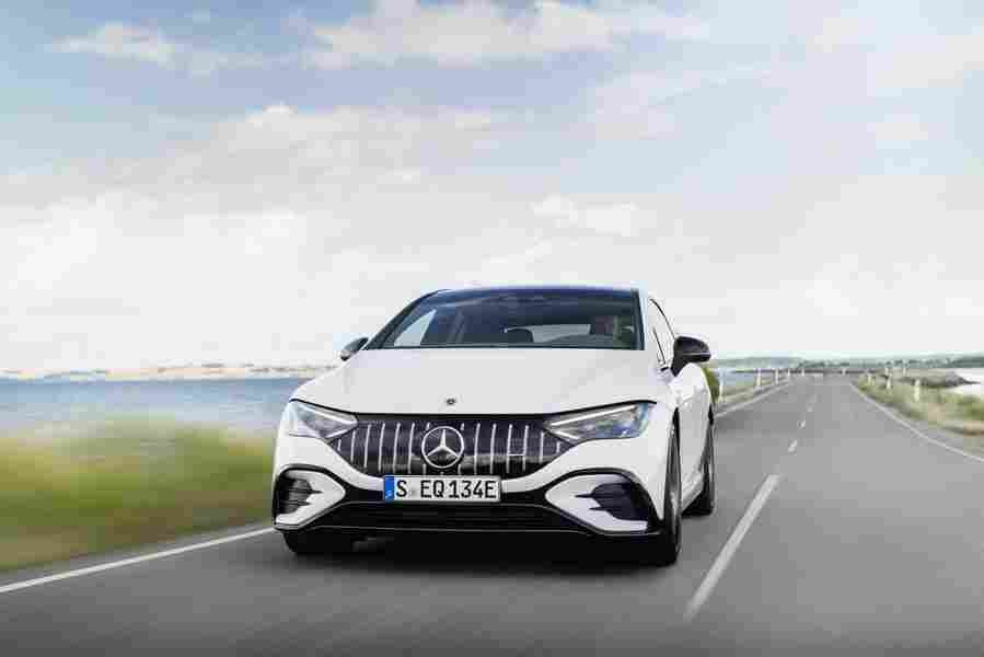 mercedes amg eqe 2022 7238 55 Car A4 Photo Print