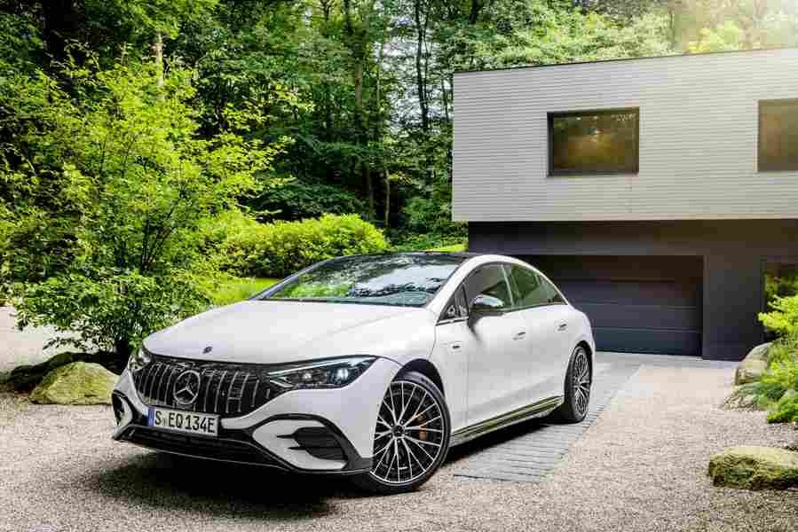 mercedes amg eqe 2022 7238 63 Car A4 Photo Print