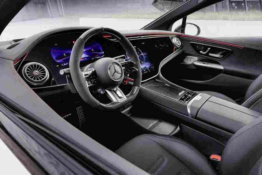 mercedes amg eqe 2022 7238 7 Car A4 Photo Print