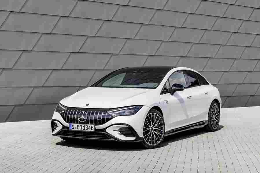 mercedes amg eqe 2022 7238 73 Car A4 Photo Print