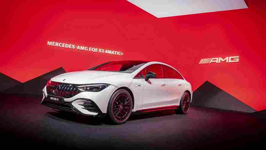 mercedes amg eqe 2022 7238 82 Car A4 Photo Print