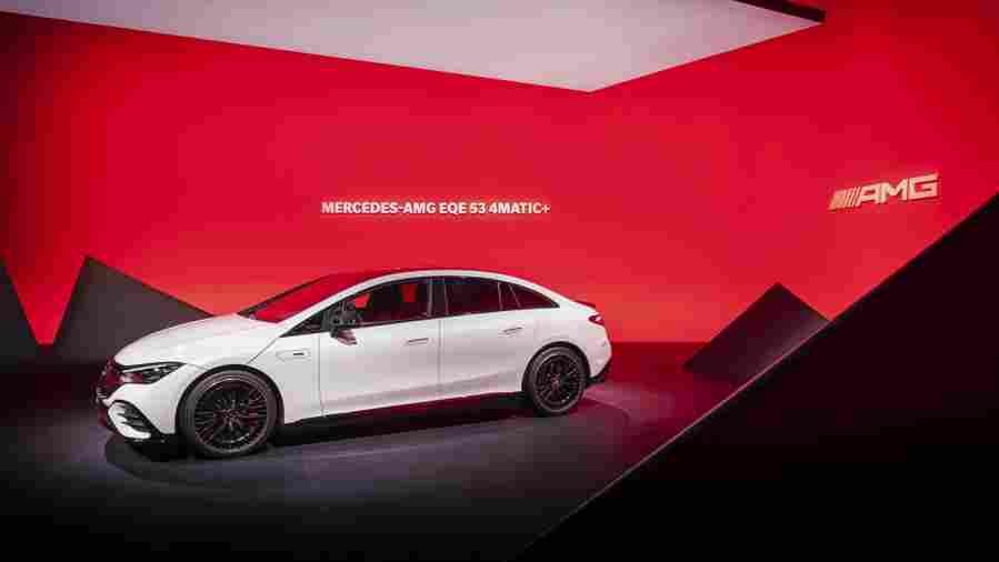 mercedes amg eqe 2022 7238 83 Car A4 Photo Print