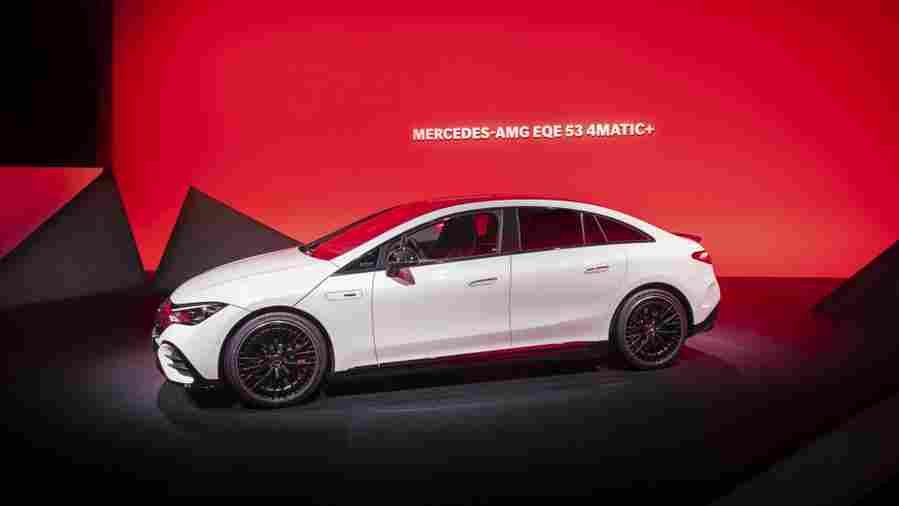 mercedes amg eqe 2022 7238 85 Car A4 Photo Print