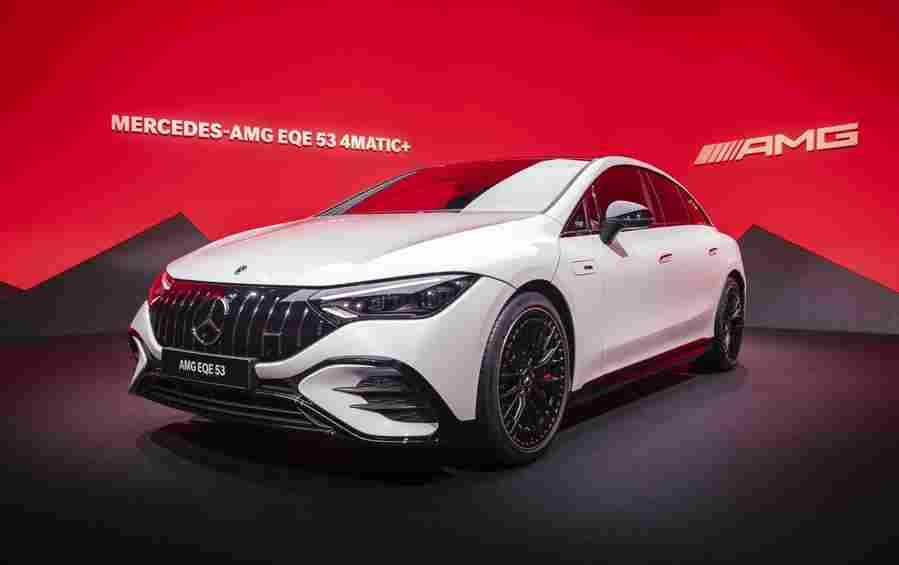 mercedes amg eqe 2022 7238 87 Car A4 Photo Print