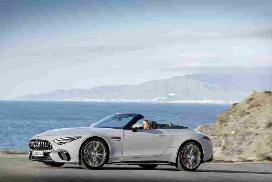 mercedes amg sl class 2021 7188 10 Car A4 Photo Print