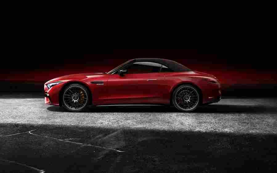 mercedes amg sl class 2021 7188 101 Car A4 Photo Print