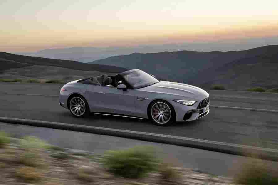 mercedes amg sl class 2021 7188 12 Car A4 Photo Print